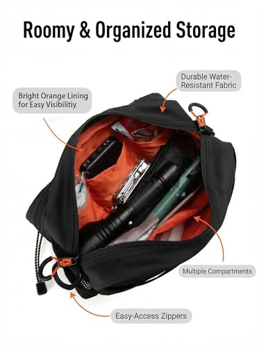 WINPRIM Bicycle Handlebar Storage Bag for Daily Cycling