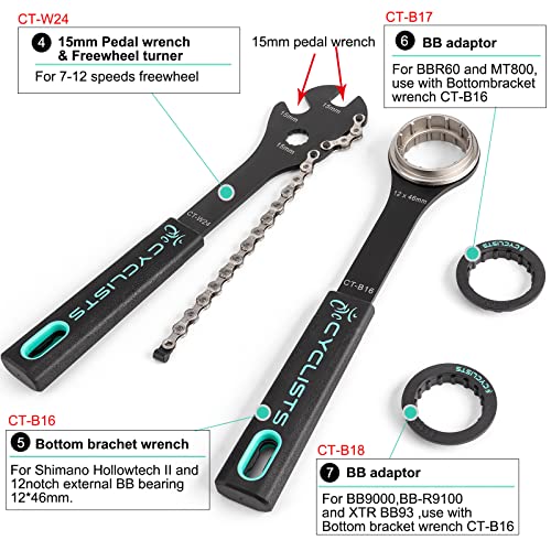 27-Piece Bicycle Repair and Maintenance Tool Kit