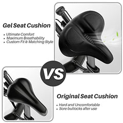 Oversized Padded Bike Seat Cushion for Peloton Exercise Bikes