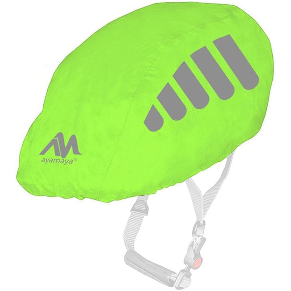 AYAMAYA Waterproof Bike Helmet Rain Cover with Reflective Strip