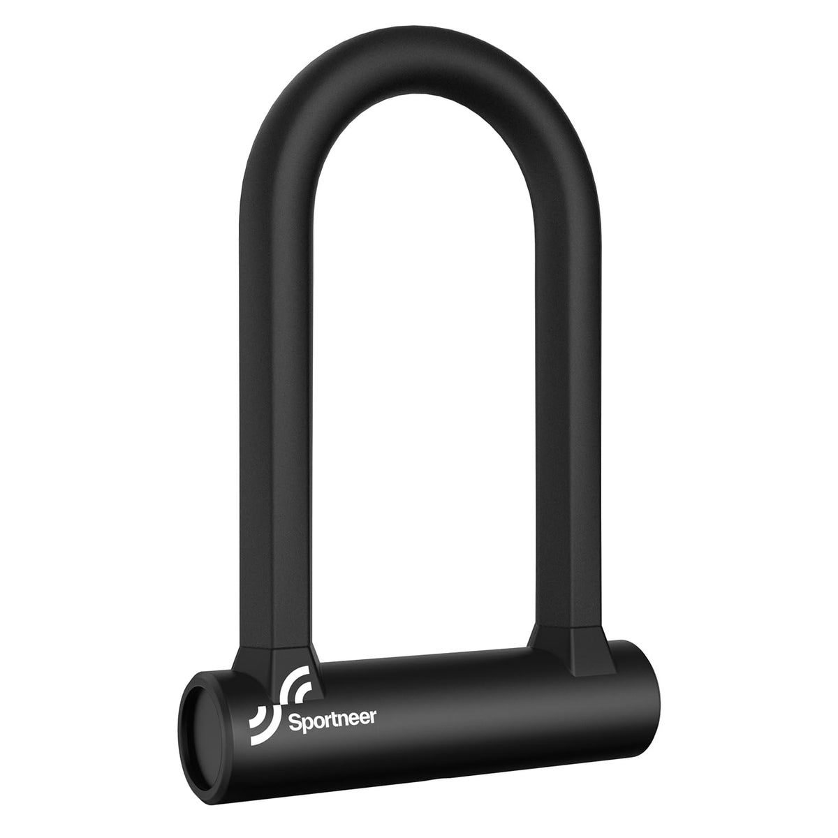 Sportneer Heavy-Duty 17mm Bike U-Lock with 5ft Steel Cable