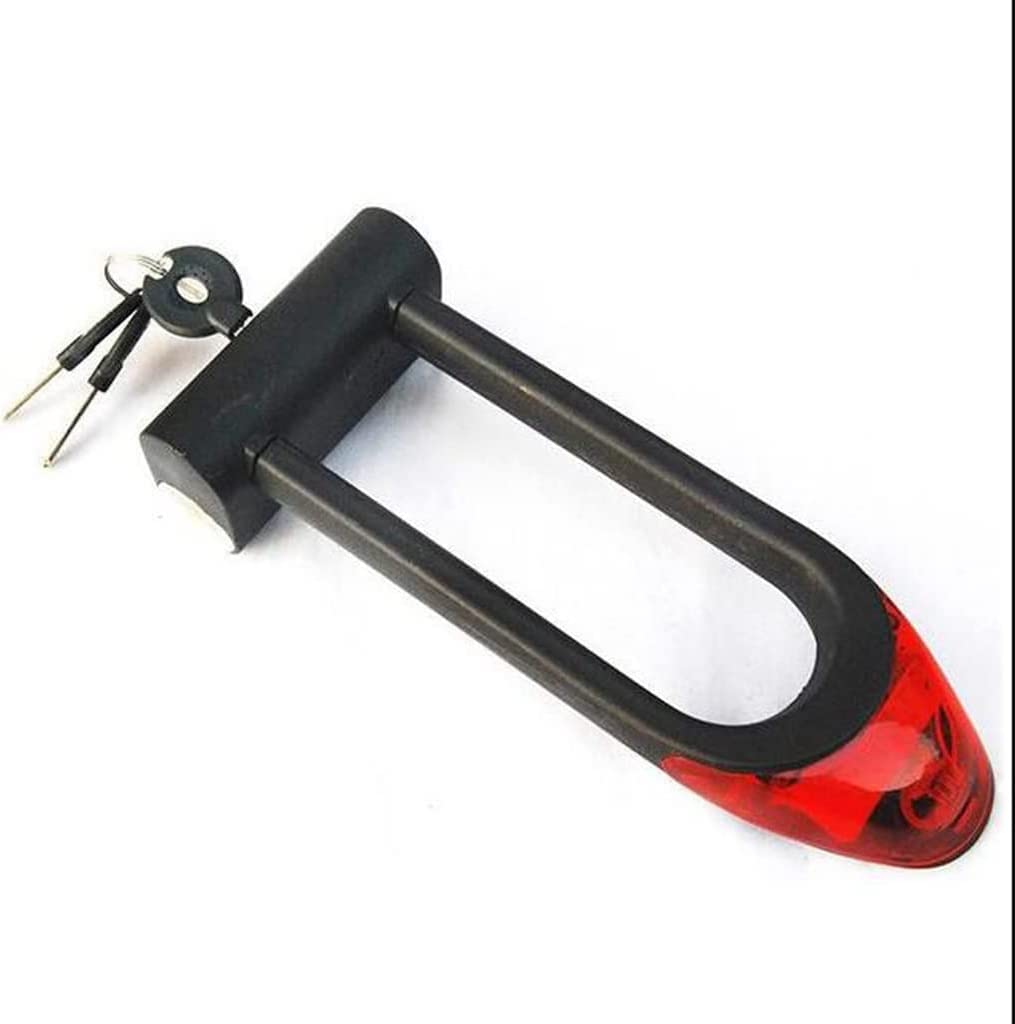 DULASP Heavy-Duty Steel Anti-Theft U-Lock for Bikes and Motorcycles