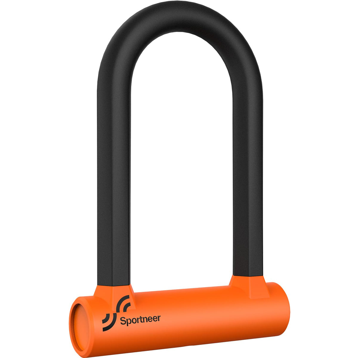 Sportneer Heavy-Duty 17mm Bike U-Lock with 5ft Steel Cable