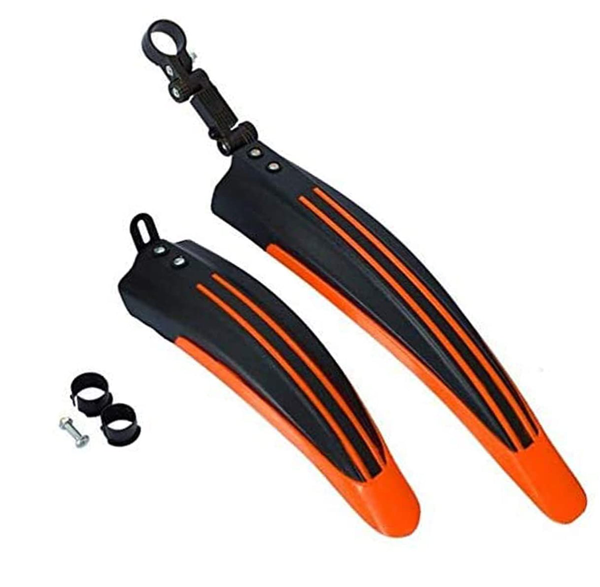 Free-fly Adjustable Front and Rear Bike Mudguard Fender Set