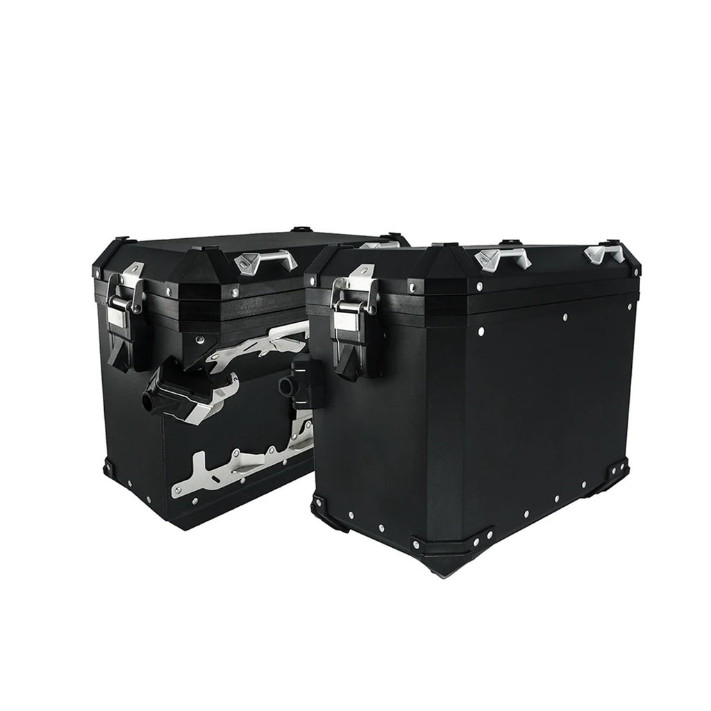 Kioxiuin Aluminum Motorcycle Rear Trunk Storage Top Case