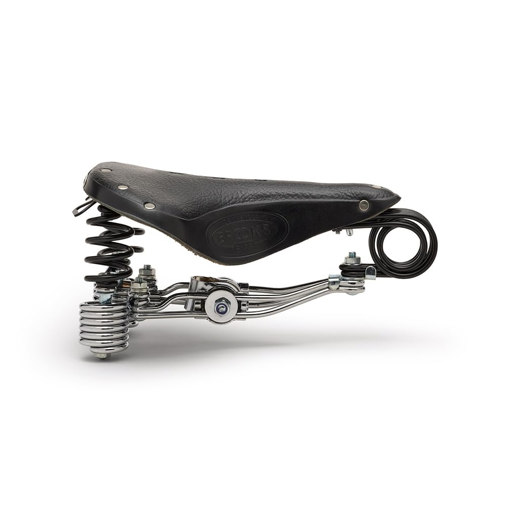 Brooks England B135 Leather Urban Bike Saddle with Springs