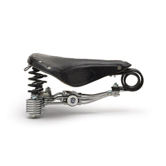 Brooks England B135 Leather Urban Bike Saddle with Springs