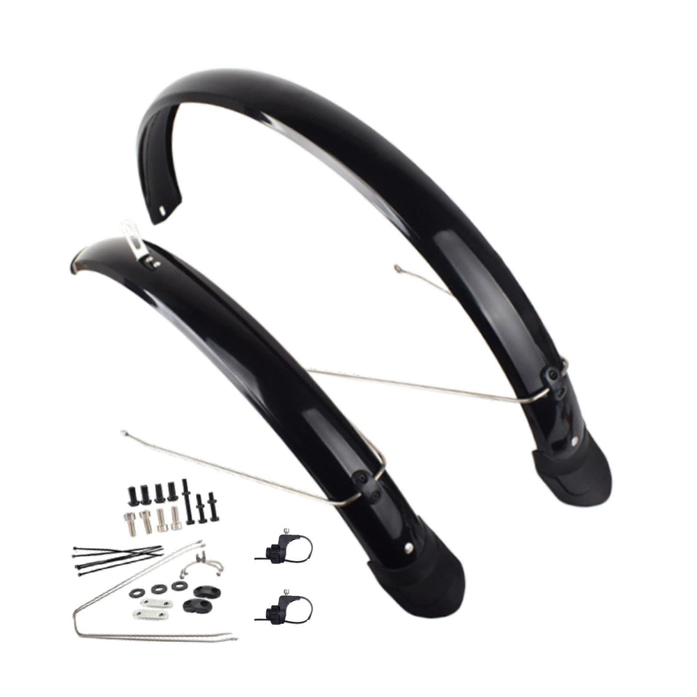 Yunmeryker Front and Rear Bike Mudguard Set for Folding Bikes