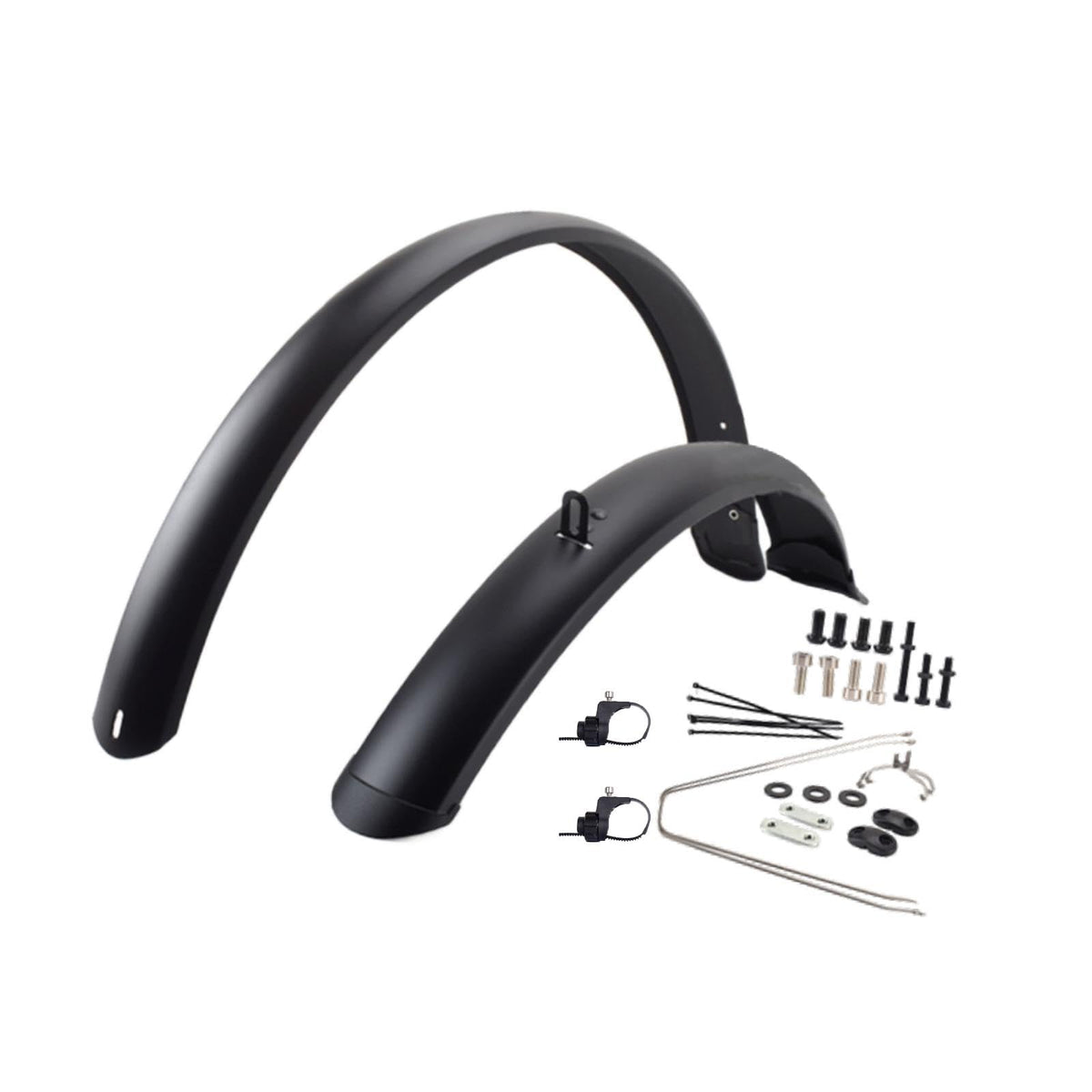Yunmeryker Front and Rear Bike Mudguard Set for Folding Bikes