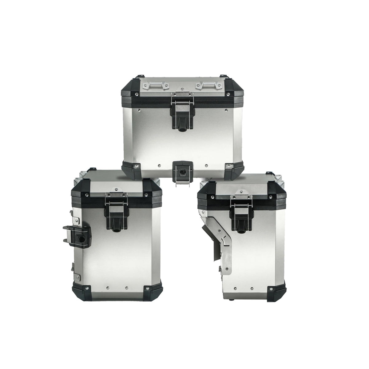 Kioxiuin Aluminum Motorcycle Rear Trunk Storage Top Case