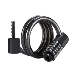 5-Pack Waterproof 5-Digit Combination Bike Cable Locks