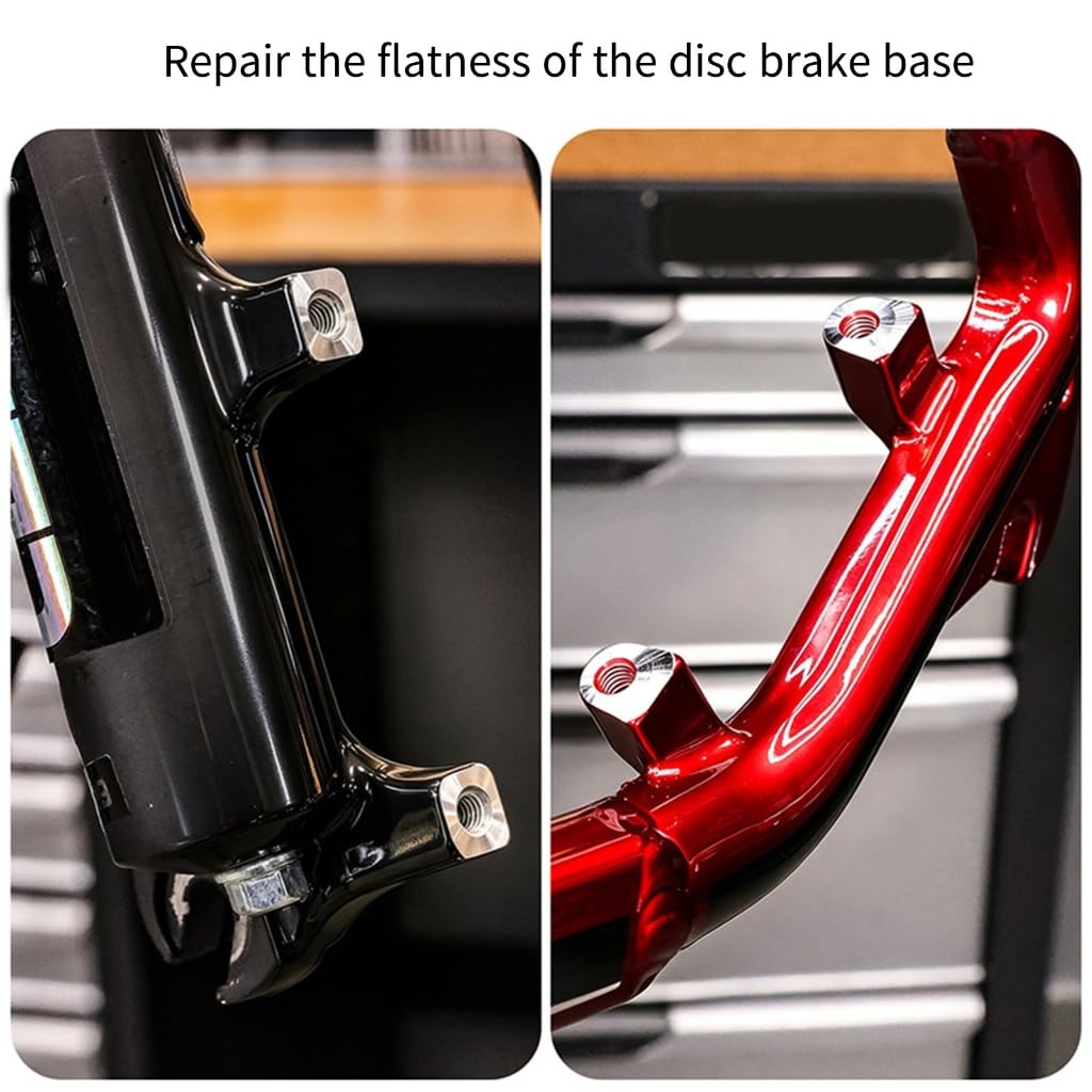 Greabuy Steel Bike Brake Mount Facing and Alignment Tool Set