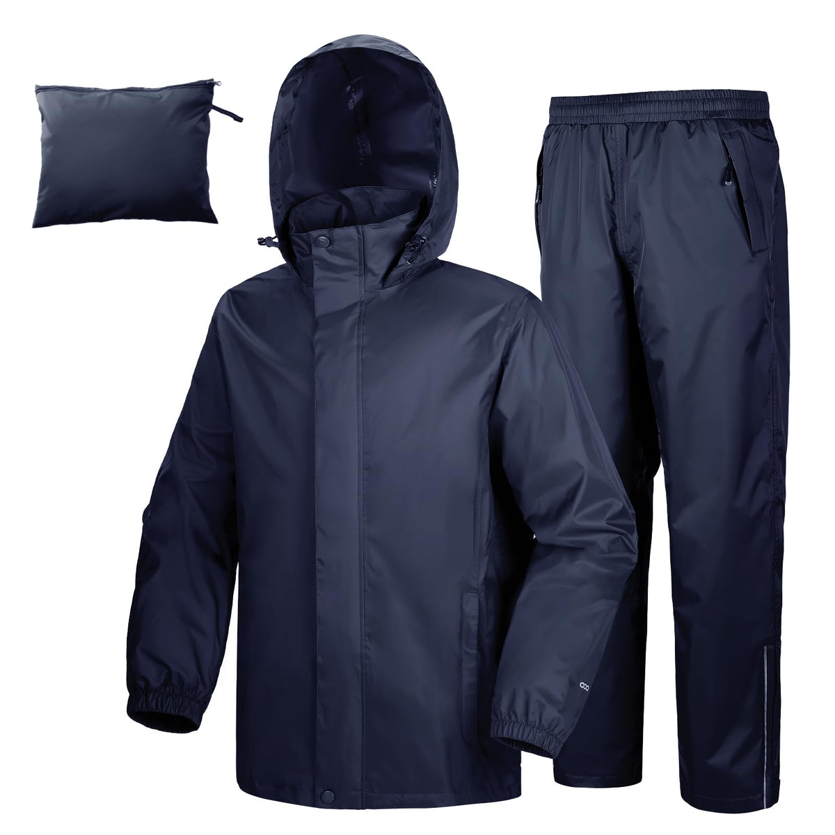 33,000ft Men's Lightweight Packable Waterproof Rain Suit