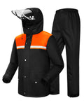 iCreek Unisex Hi-Vis Waterproof Reflective Rain Suit