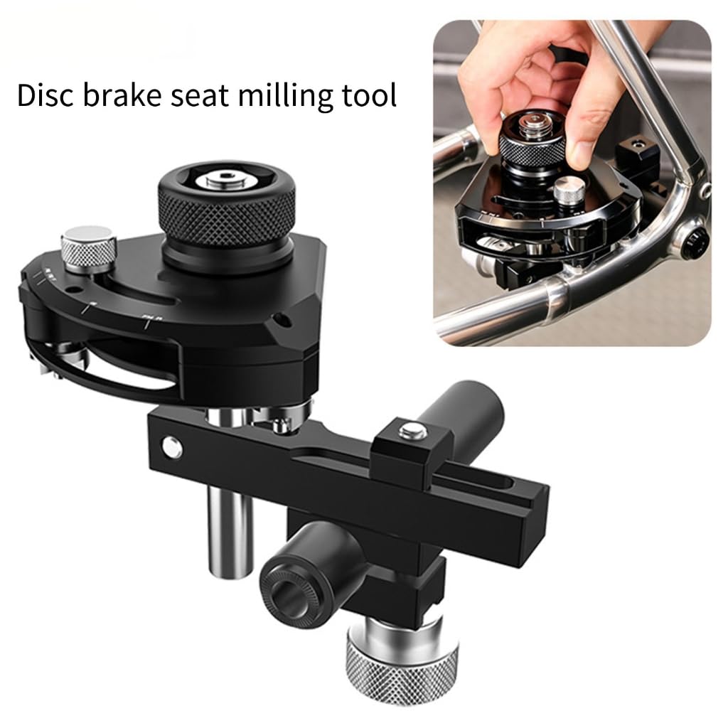 Greabuy Steel Bike Brake Mount Facing and Alignment Tool Set