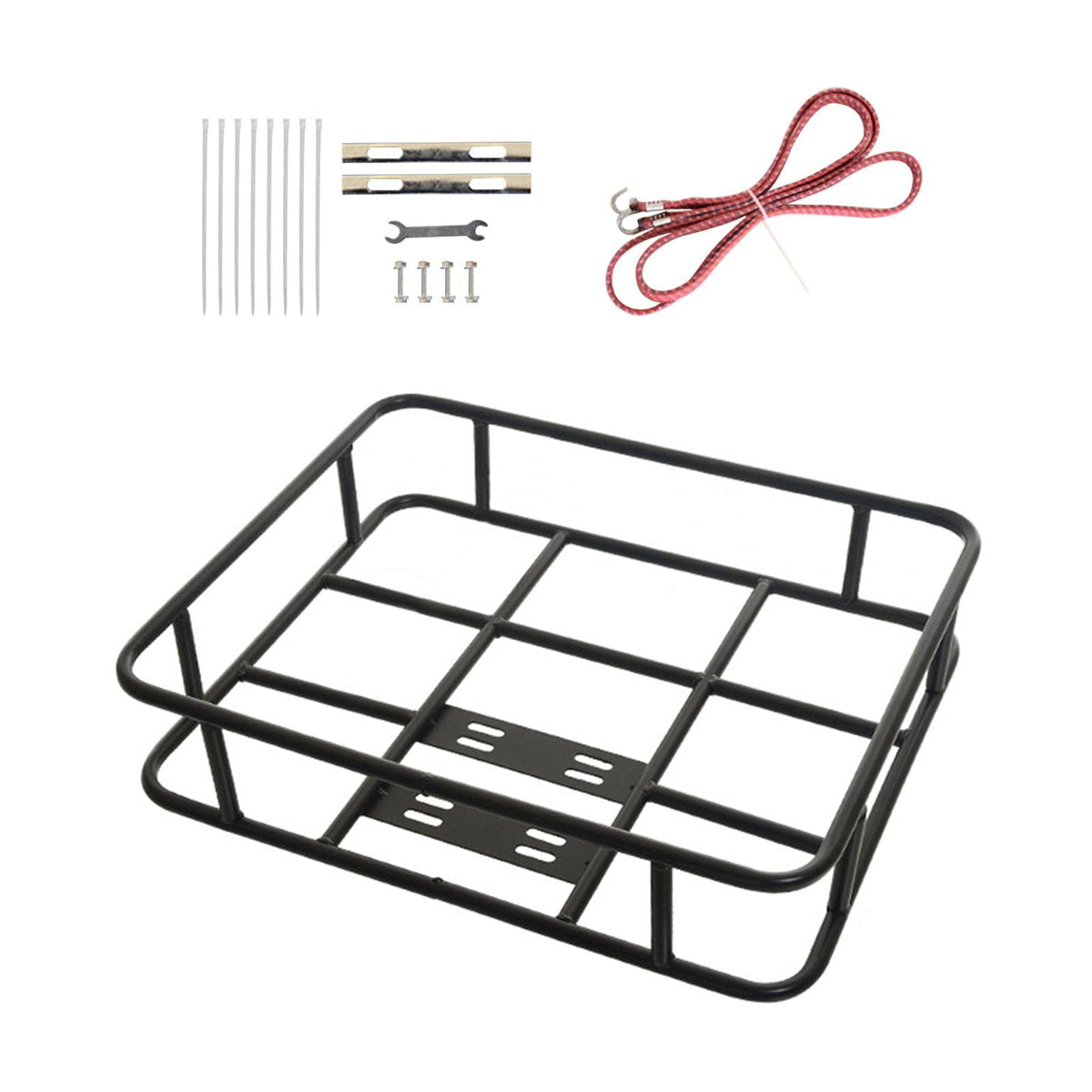 kowaku Detachable Iron Front and Rear Bike Cargo Basket