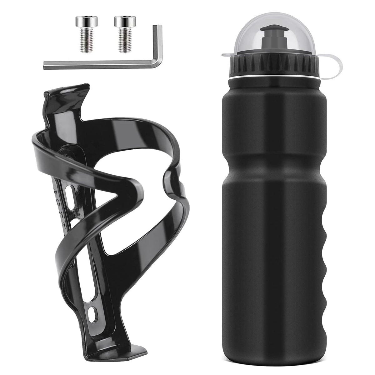 Ainiv Aluminum Bike Bell with Hidden Apple AirTag Holder