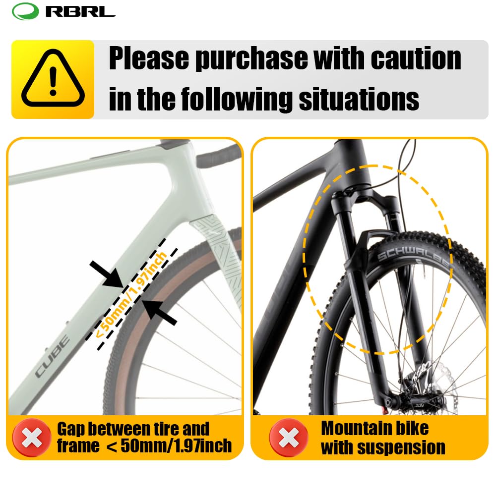 RBRL Quick-Release Adjustable 28-Inch Road