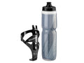 Schwinn 26 oz Insulated Reflective Bike Water Bottle & Cage