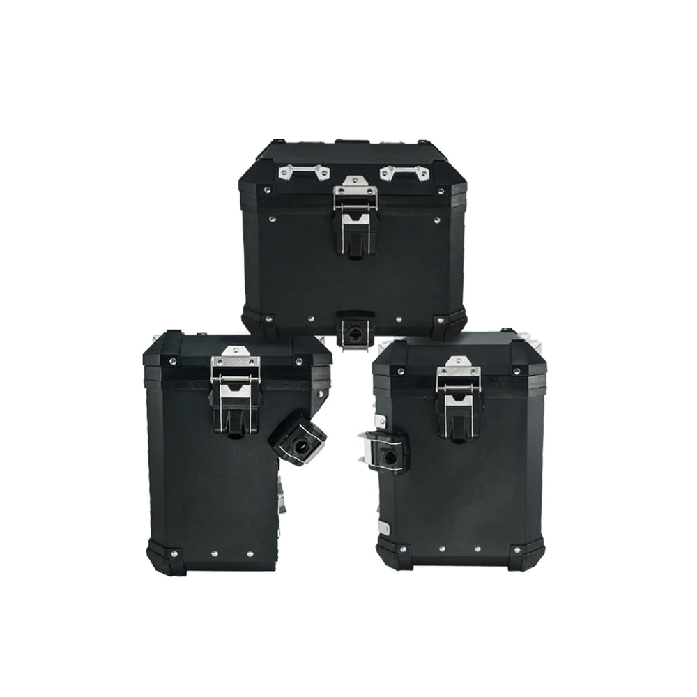 Kioxiuin Aluminum Motorcycle Rear Trunk Storage Top Case
