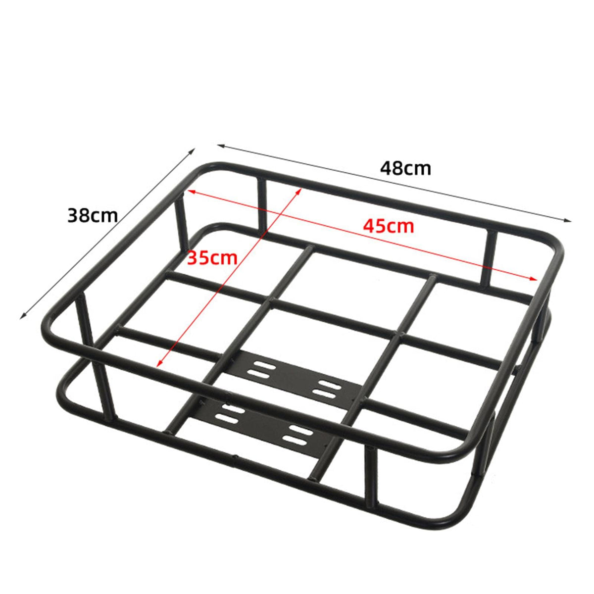 kowaku Detachable Iron Front and Rear Bike Cargo Basket