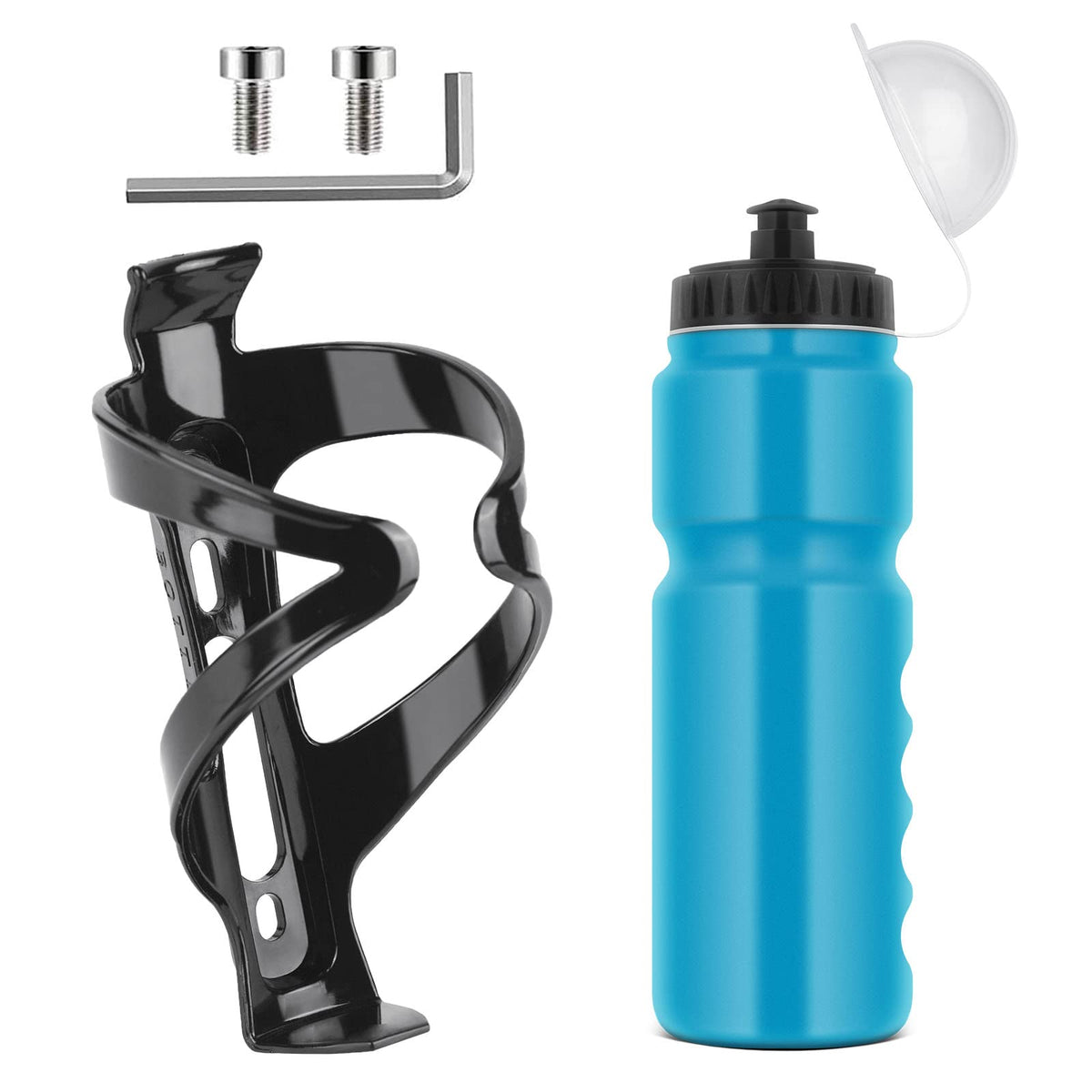 Ainiv Aluminum Bike Bell with Hidden Apple AirTag Holder