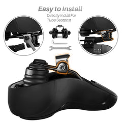 Oversized Padded Bike Seat Cushion for Peloton Exercise Bikes