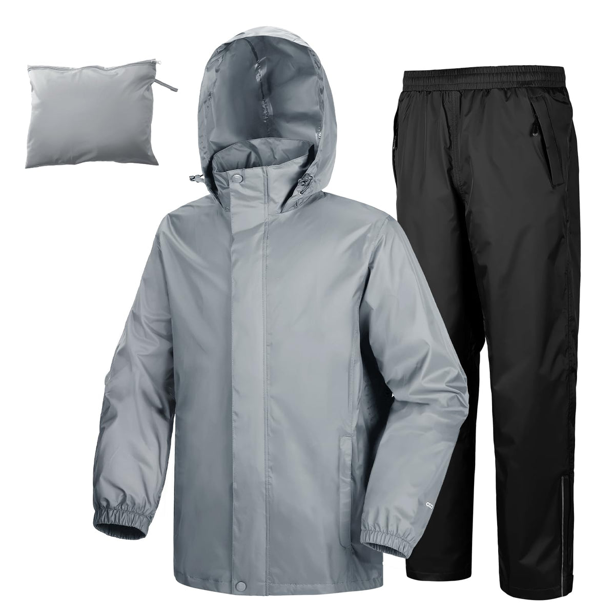 33,000ft Men's Lightweight Packable Waterproof Rain Suit