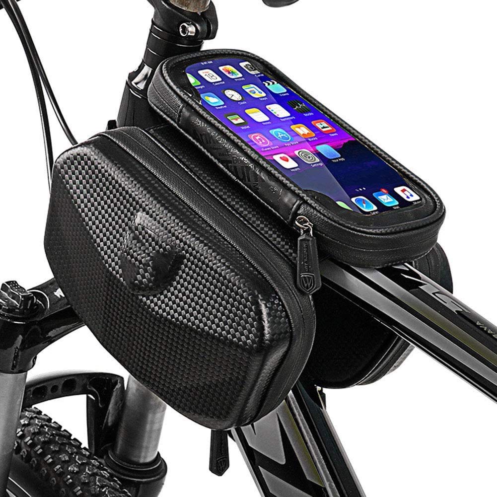 shncuonp EVA Bike Handlebar Phone Bag for 6-Inch Phones
