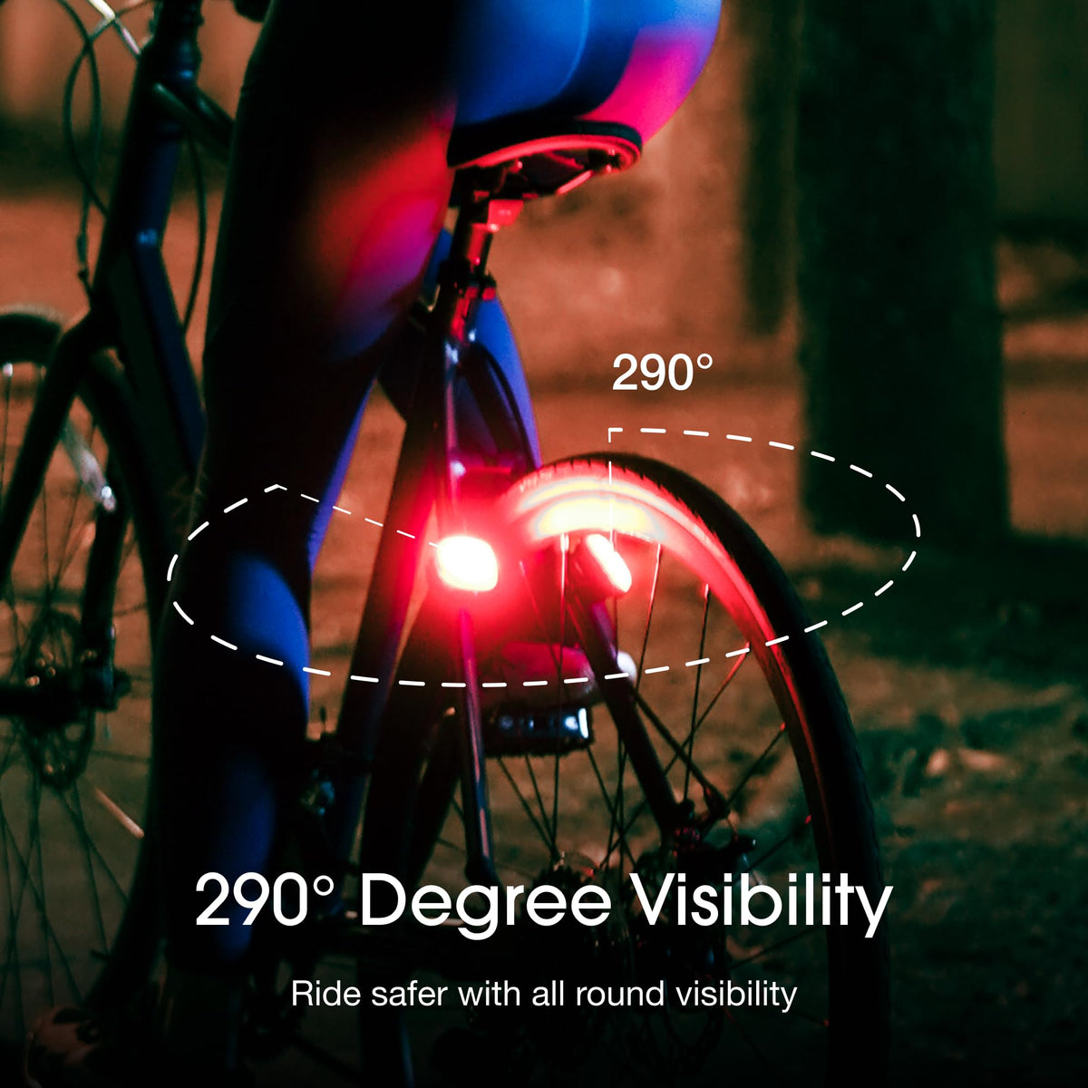 Lumos Ultra Helmet & Firefly 4-Pack Bike Light Bundle