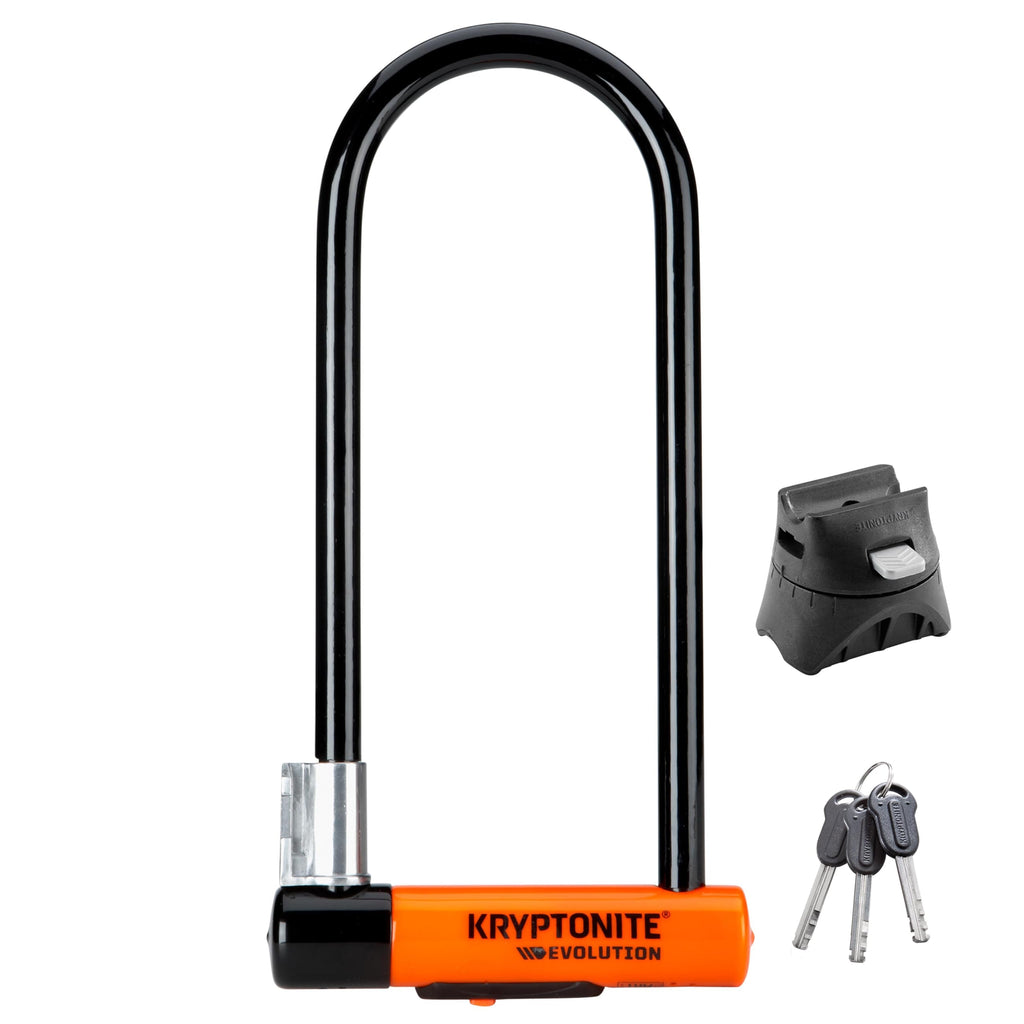 Kryptonite Bike U-Lock and Cable Security Bundle Set
