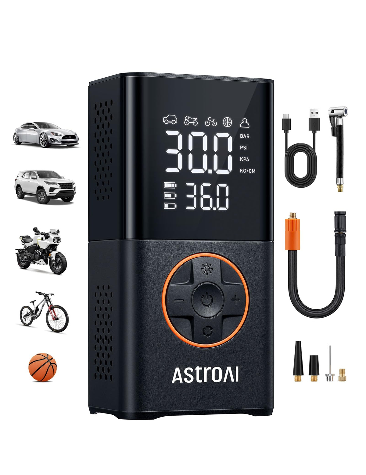 AstroAI L7 & L7S 150 PSI Cordless Digital Tire Inflator