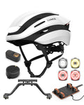 Lumos Ultra Helmet & Firefly 4-Pack Bike Light Bundle
