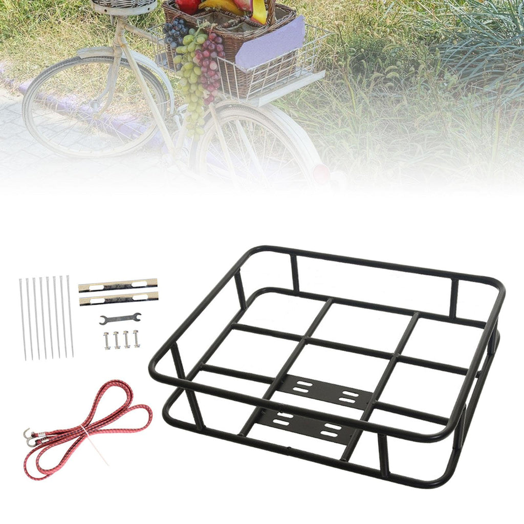 kowaku Detachable Iron Front and Rear Bike Cargo Basket
