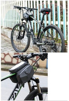 shncuonp EVA Bike Handlebar Phone Bag for 6-Inch Phones