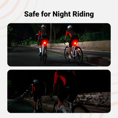 COOSPO TR70 Bike Radar Tail Light with Vehicle Alerts