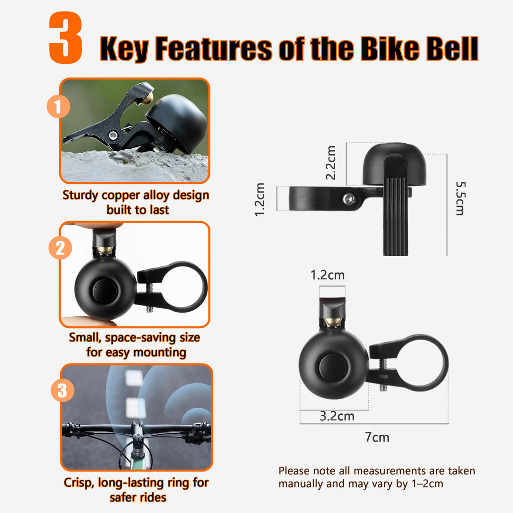 Copper Alloy Bike Bell for Trek Checkpoint ALR 4 2021