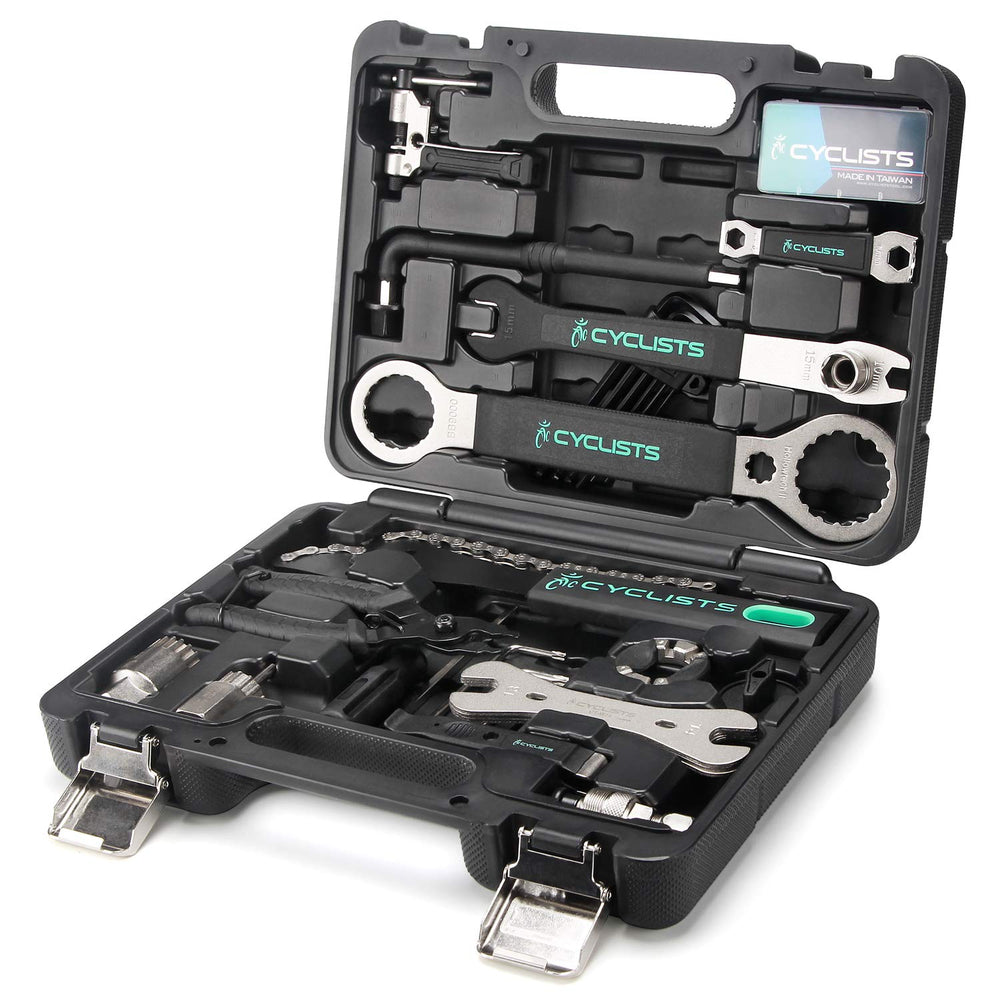 23-Piece Bicycle Repair and Maintenance Tool Kit with Case