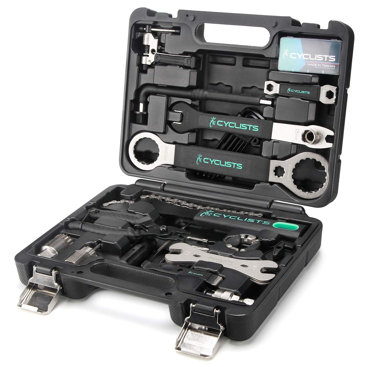 23-Piece Bicycle Repair and Maintenance Tool Kit with Case