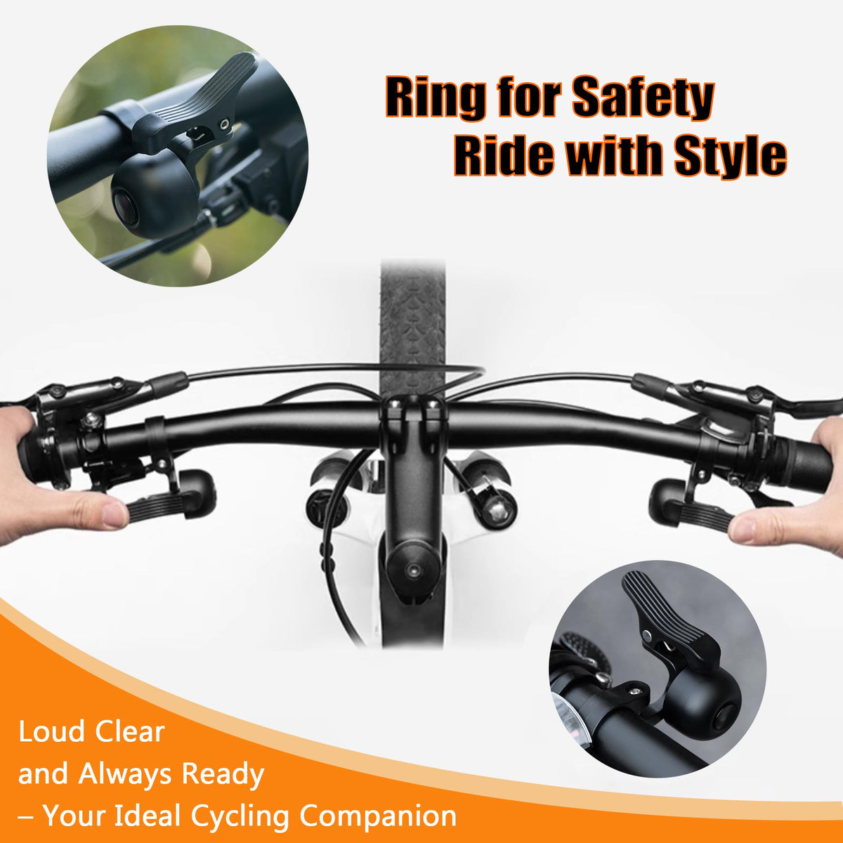 Copper Alloy Bike Bell for Trek Checkpoint ALR 4 2021
