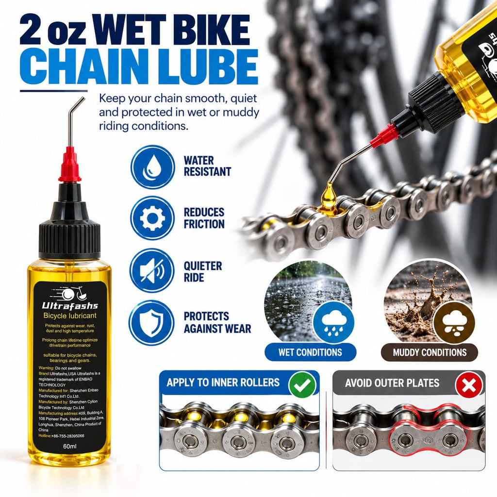 13-Piece Bike Cleaning Kit with Degreaser, Lube & Chain Scrubber