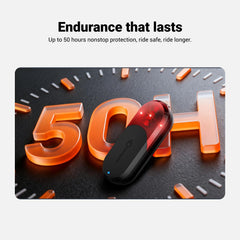 COOSPO TR70 Bike Radar Tail Light with Vehicle Alerts