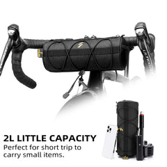 ROCKBROS 2L Lightweight Multi-Mount Bike Handlebar Bag