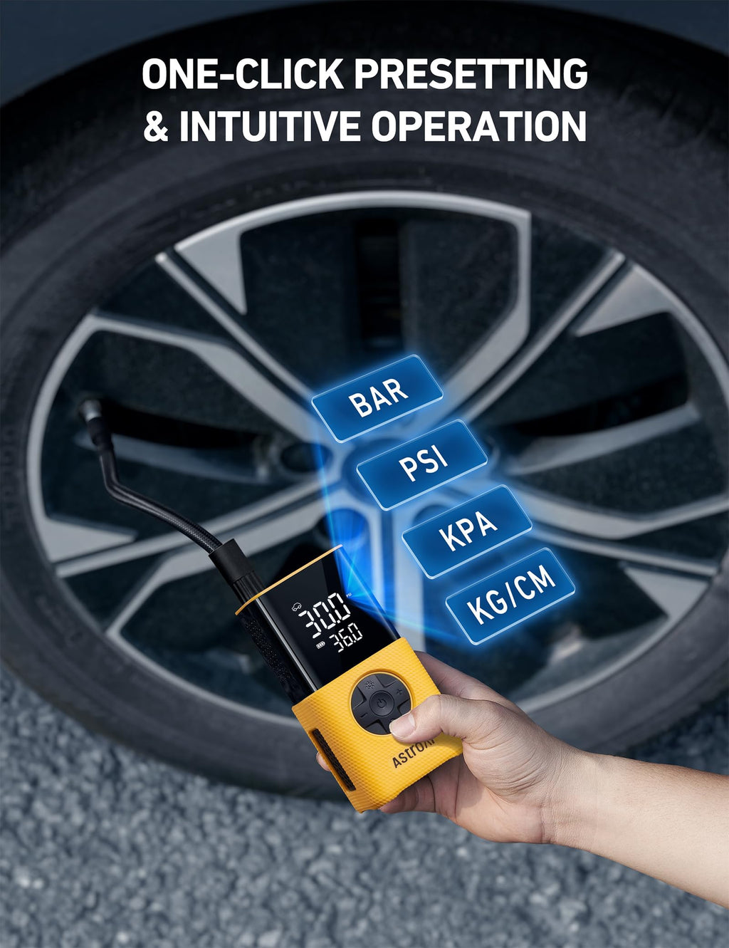 AstroAI L7 & L7S 150 PSI Cordless Digital Tire Inflator