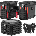 Lone Rider Motorcycle Pannier Set with 42L Top Case