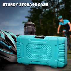 DURATECH Bicycle Repair and Maintenance Tool Kit with Storage Box