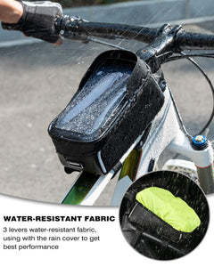 ROCKBROS Waterproof Bike Frame Phone Bag and Cycling Pouch