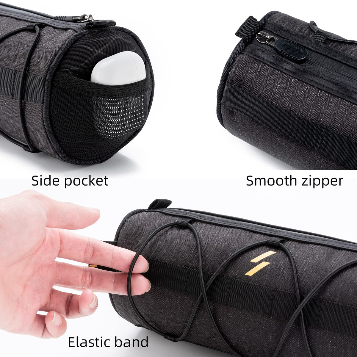 ROCKBROS 2L Lightweight Multi-Mount Bike Handlebar Bag