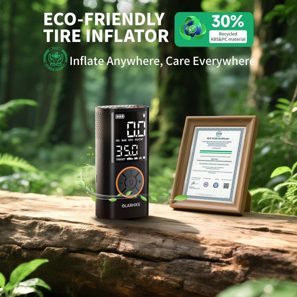 OlarHike Portable Cordless Electric Bike Tire Inflator