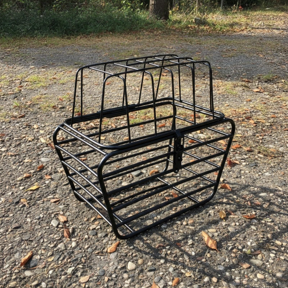 Sdlnklm Versatile Rear Wire Bike Basket for Commuting